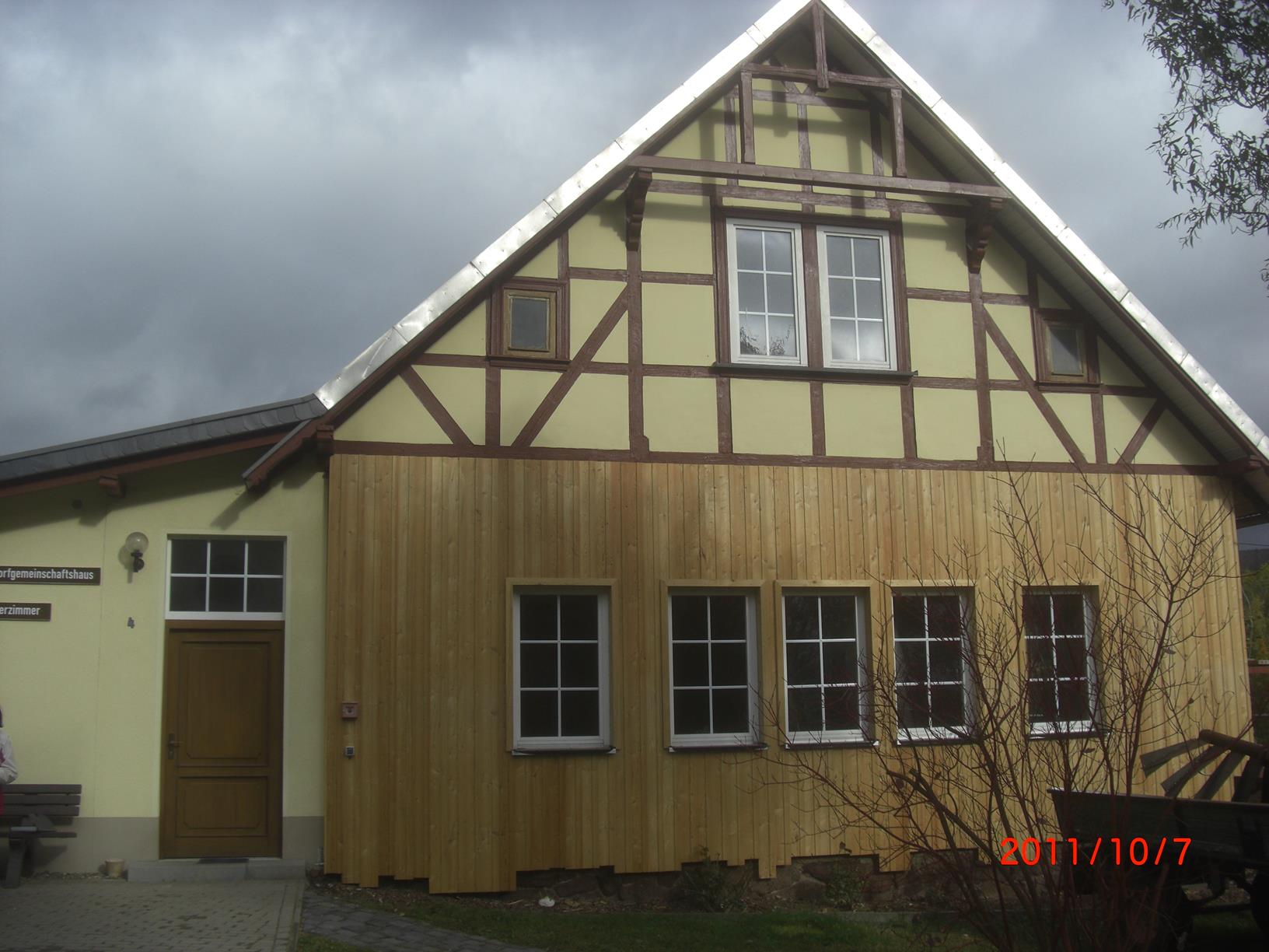 Fassadensanierung am DGH Werna